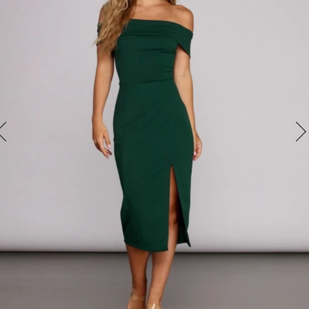 Off shoulder dress